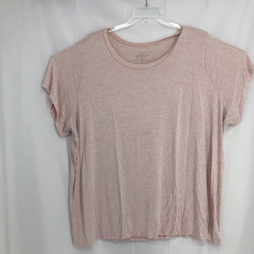 Torrid Super Soft Short Sleeve Tshirt Shirt Womens Plus Comfy 6 Heather Pink
